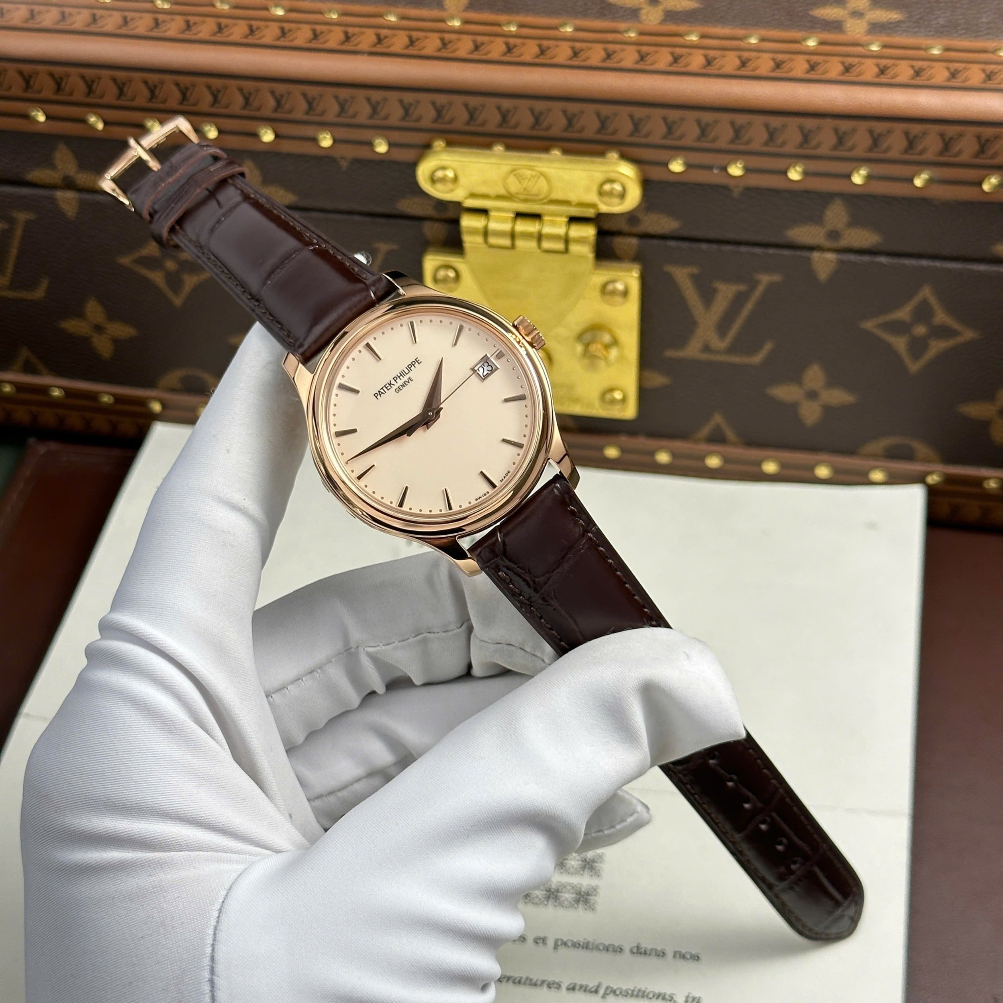 PATEK PHILIPPE CALATRAVA 39 MM - Đồng Hồ Patek Philippe - Nam - DHNTT470
