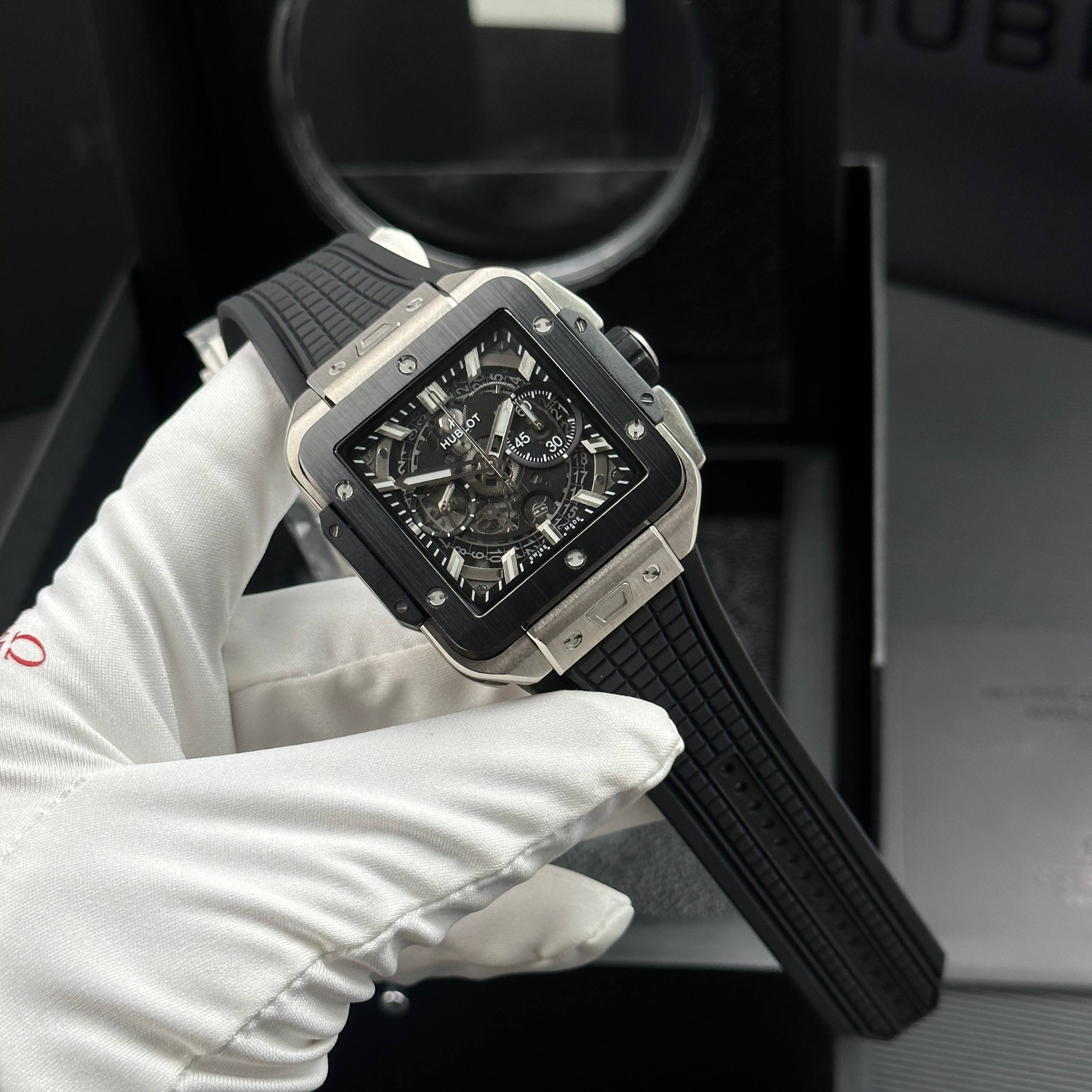 HUBLOT SQUARE BANG UNICO 42 MM - Đồng Hồ Hublot - Nam - DHNTT1400