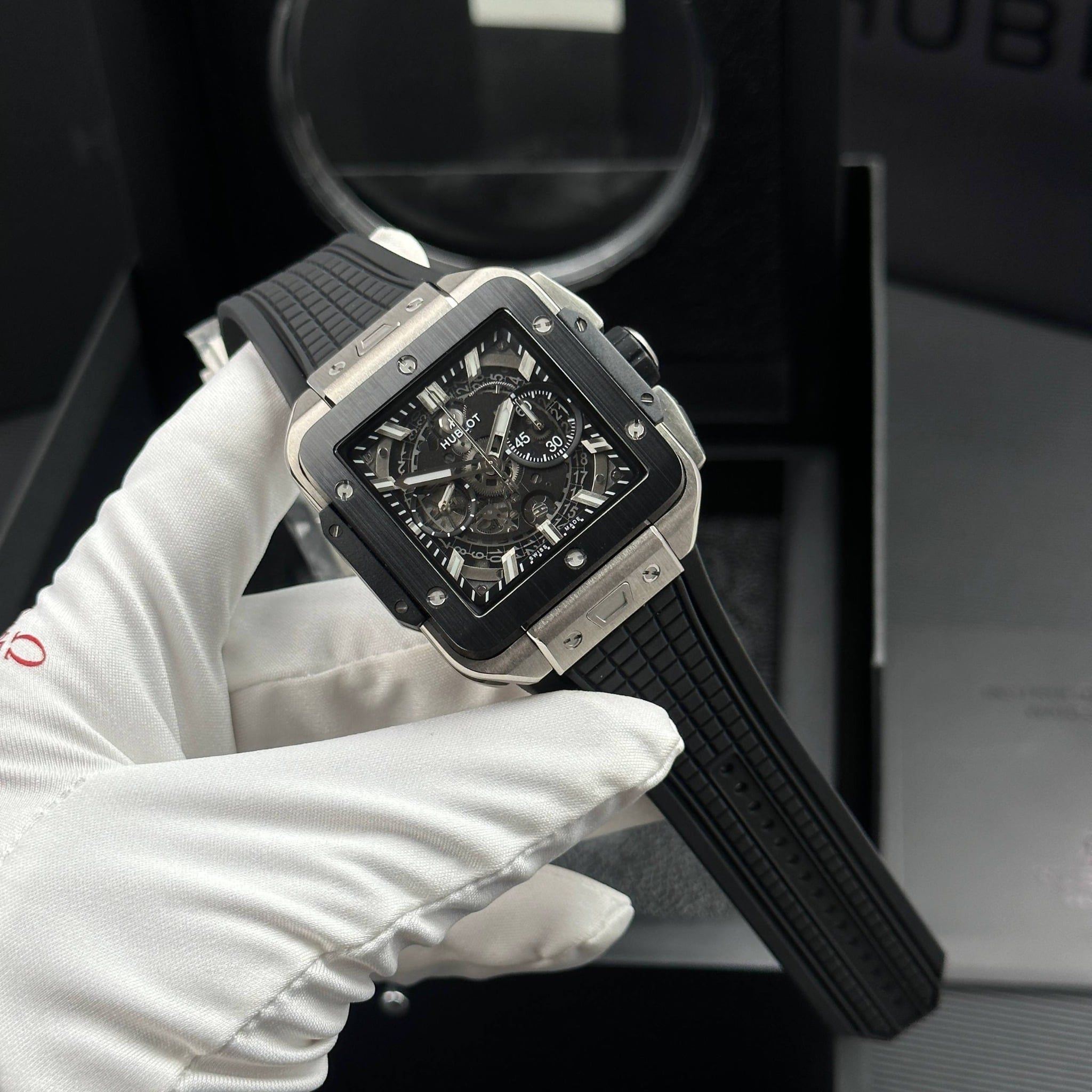 HUBLOT SQUARE BANG UNICO 42 MM - Đồng Hồ Hublot - Nam - DHNTT1400