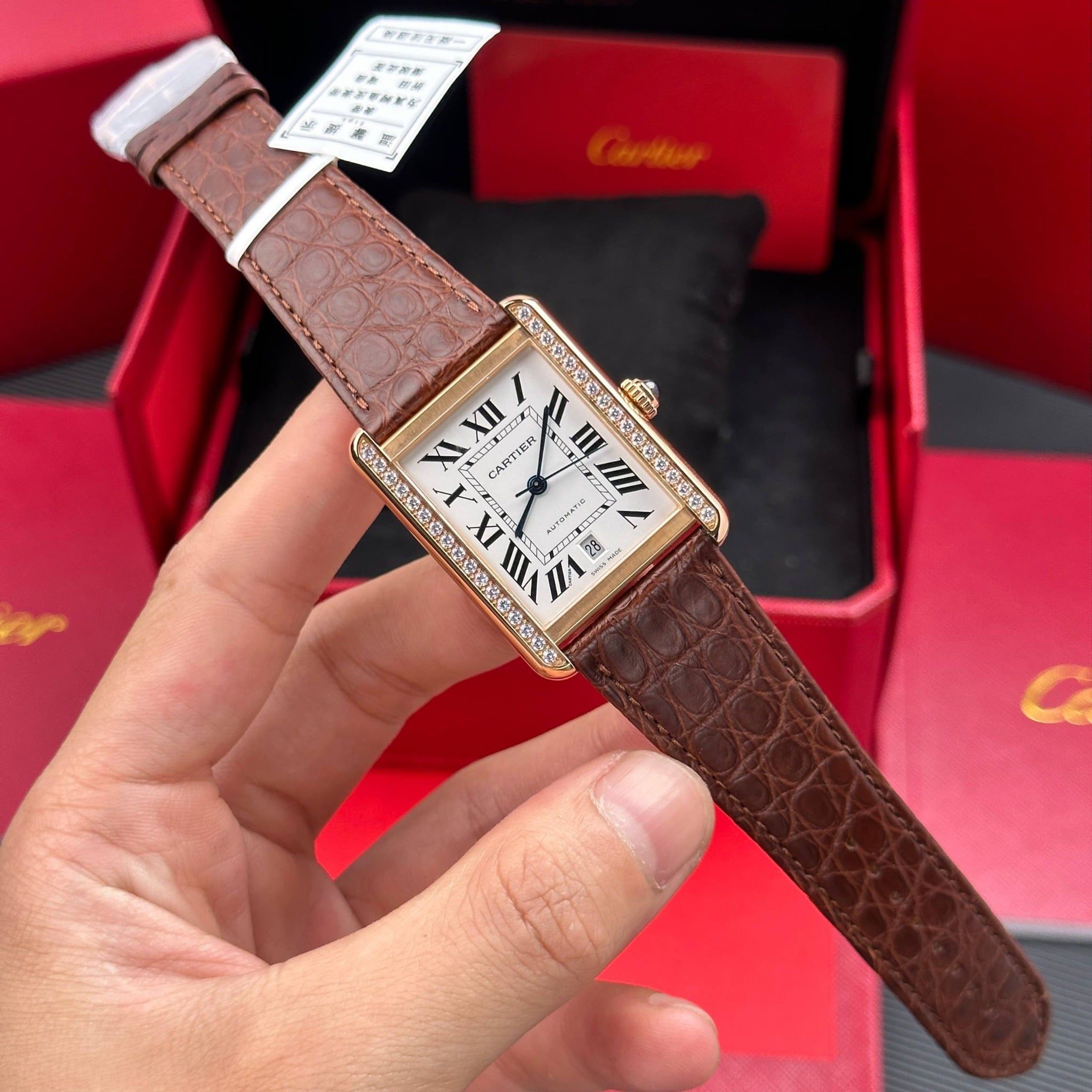 CARTIER TANK SOLO 31 MM - Đồng Hồ Cartier - Nam - DHNTT1786