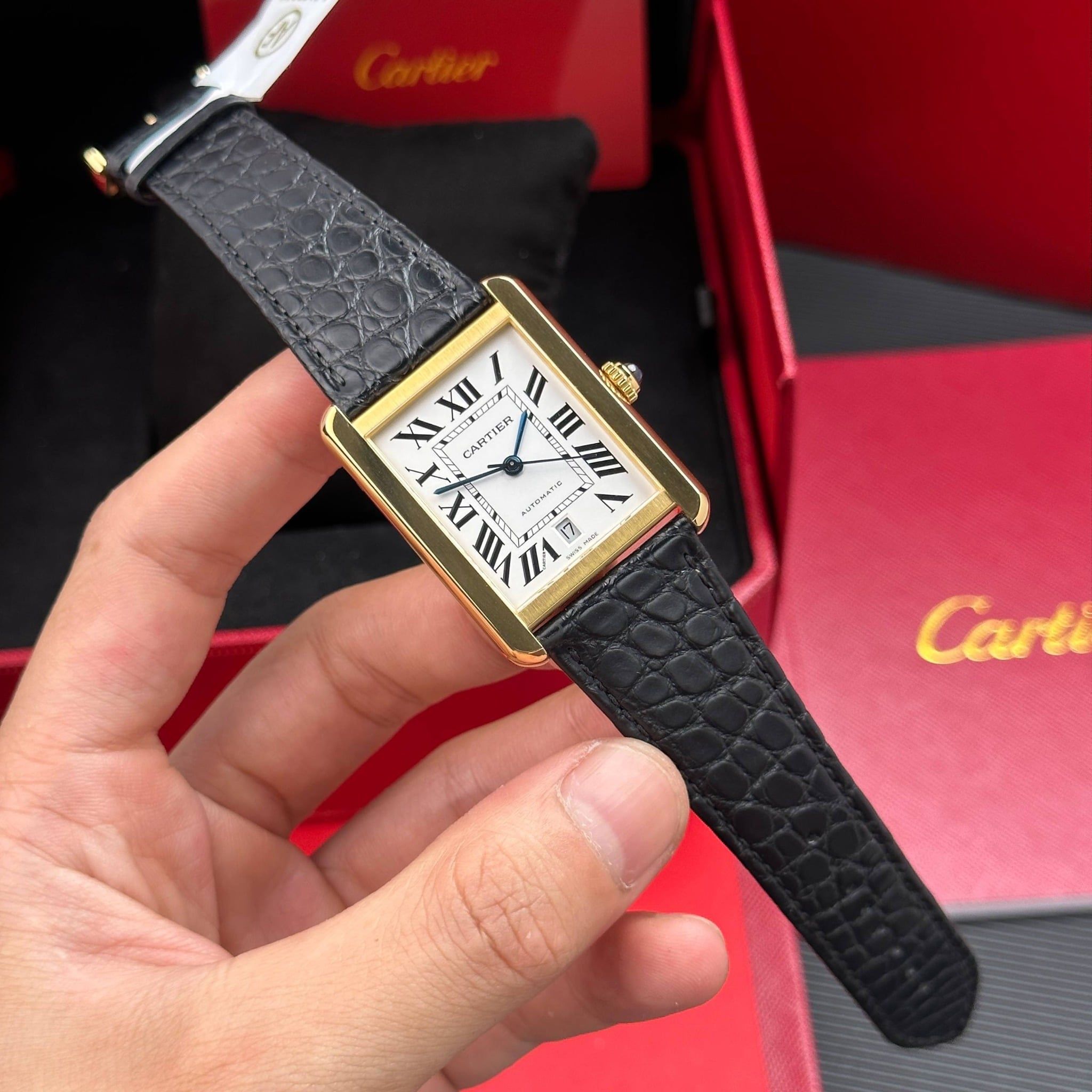 CARTIER TANK SOLO 31 MM - Đồng Hồ Cartier - Nam - DHNTT1787