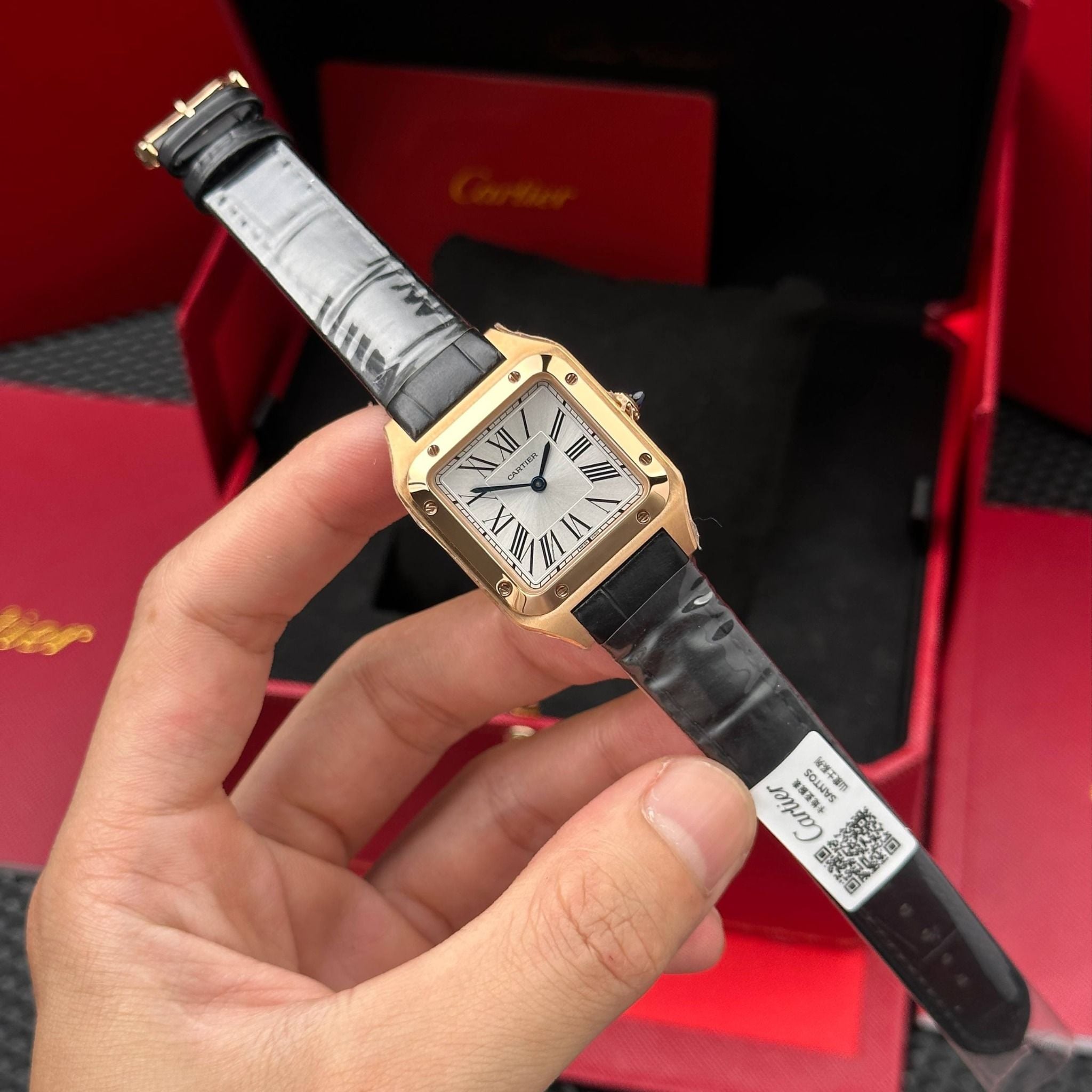 CARTIER SANTOS DUMONT 27 MM - Đồng Hồ Cartier - Nữ - DHTT651