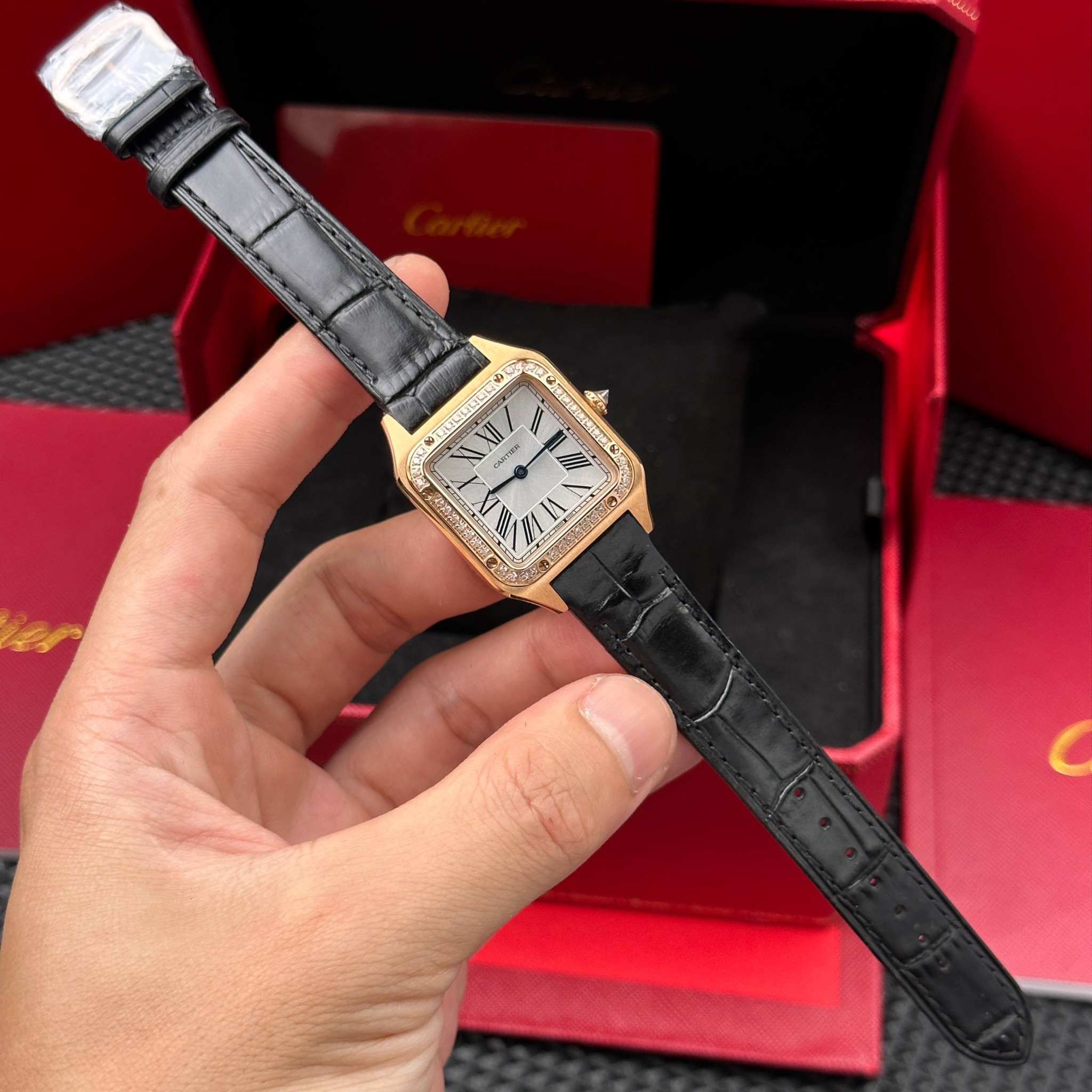CARTIER SANTOS DUMONT 27 MM - Đồng Hồ Cartier - Nữ - DHTT650