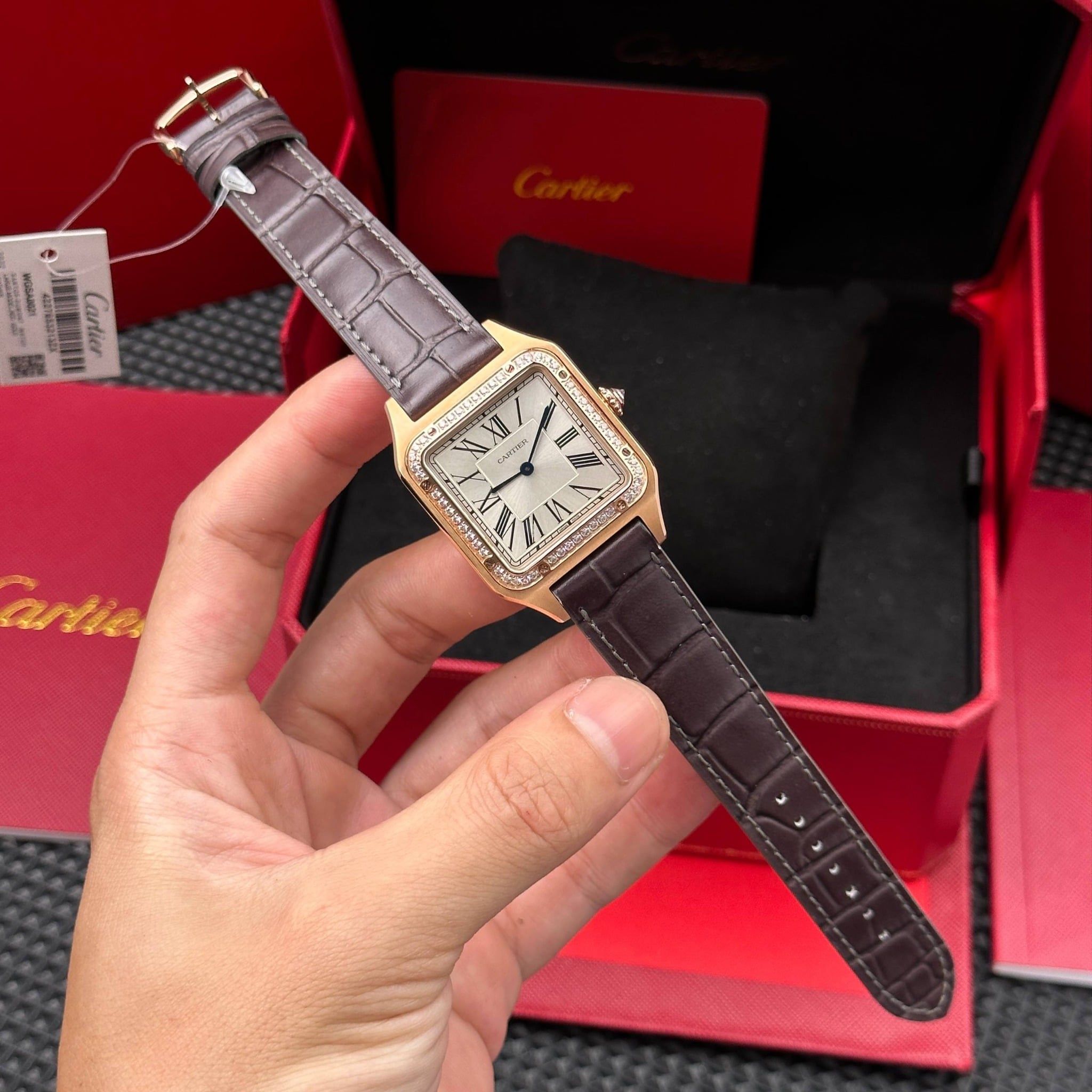 CARTIER SANTOS DUMONT 31 MM - Đồng Hồ Cartier - Nam - DHNTT1386
