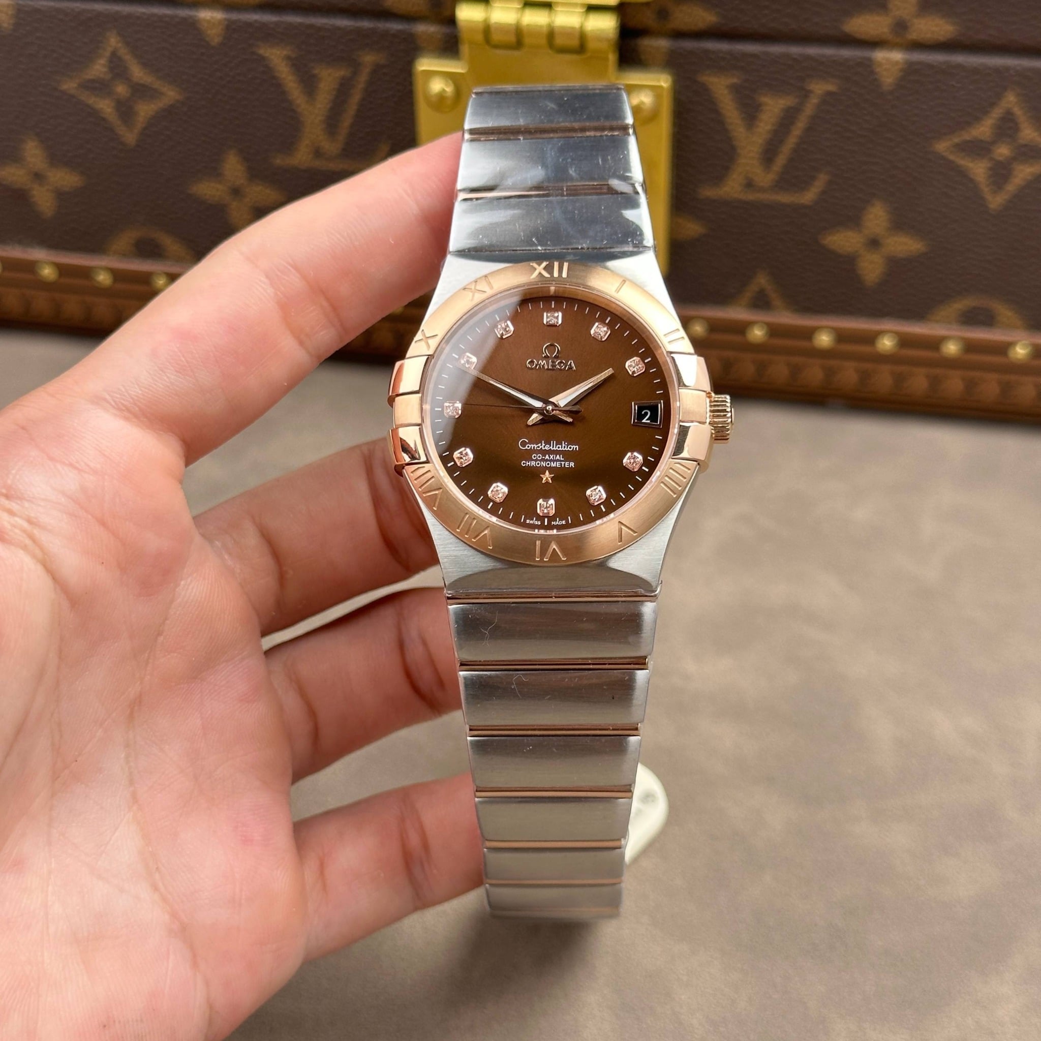 OMEGA CONSTELLATION 39 MM - Đồng Hồ Omega - Nam - DHNTT1830