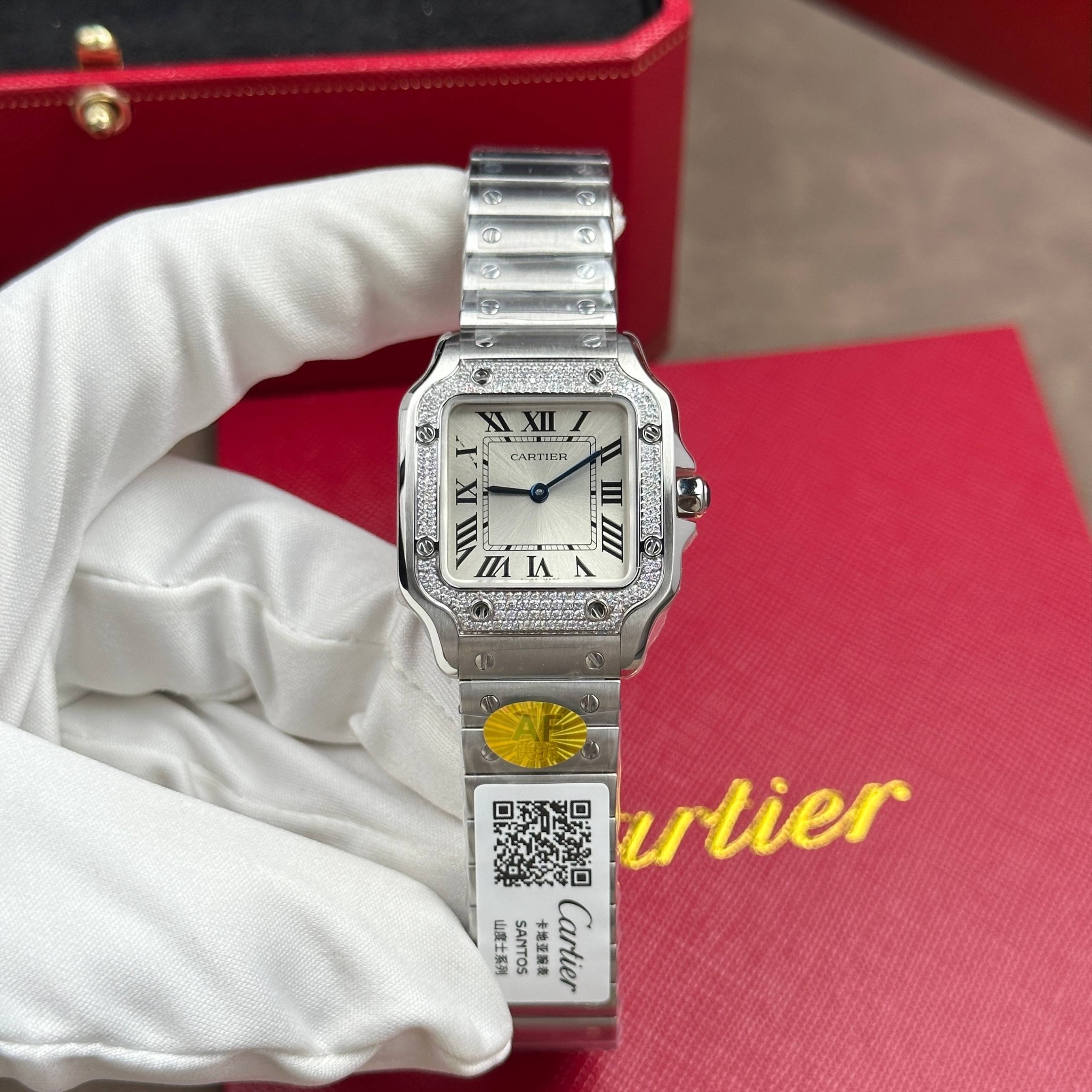 CARTIER SANTOS DE 27 MM - Đồng Hồ Cartier - Nữ - DHTT705