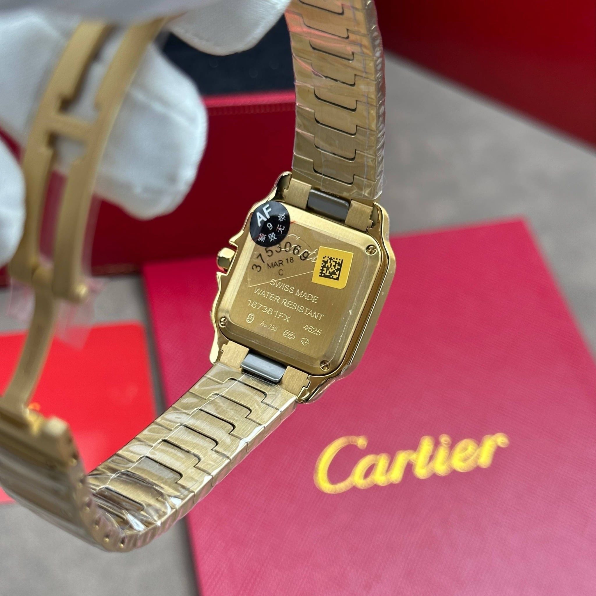 CARTIER SANTOS DE 27 MM - Đồng Hồ Cartier - Nữ - DHTT703