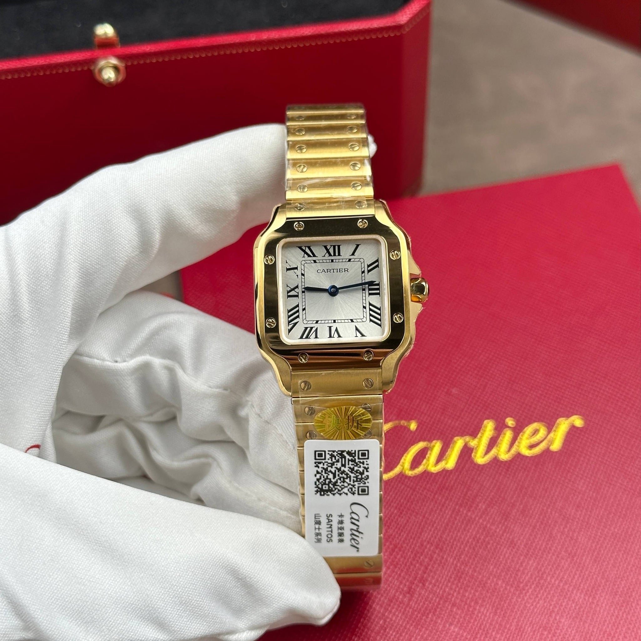 CARTIER SANTOS DE 27 MM - Đồng Hồ Cartier - Nữ - DHTT703