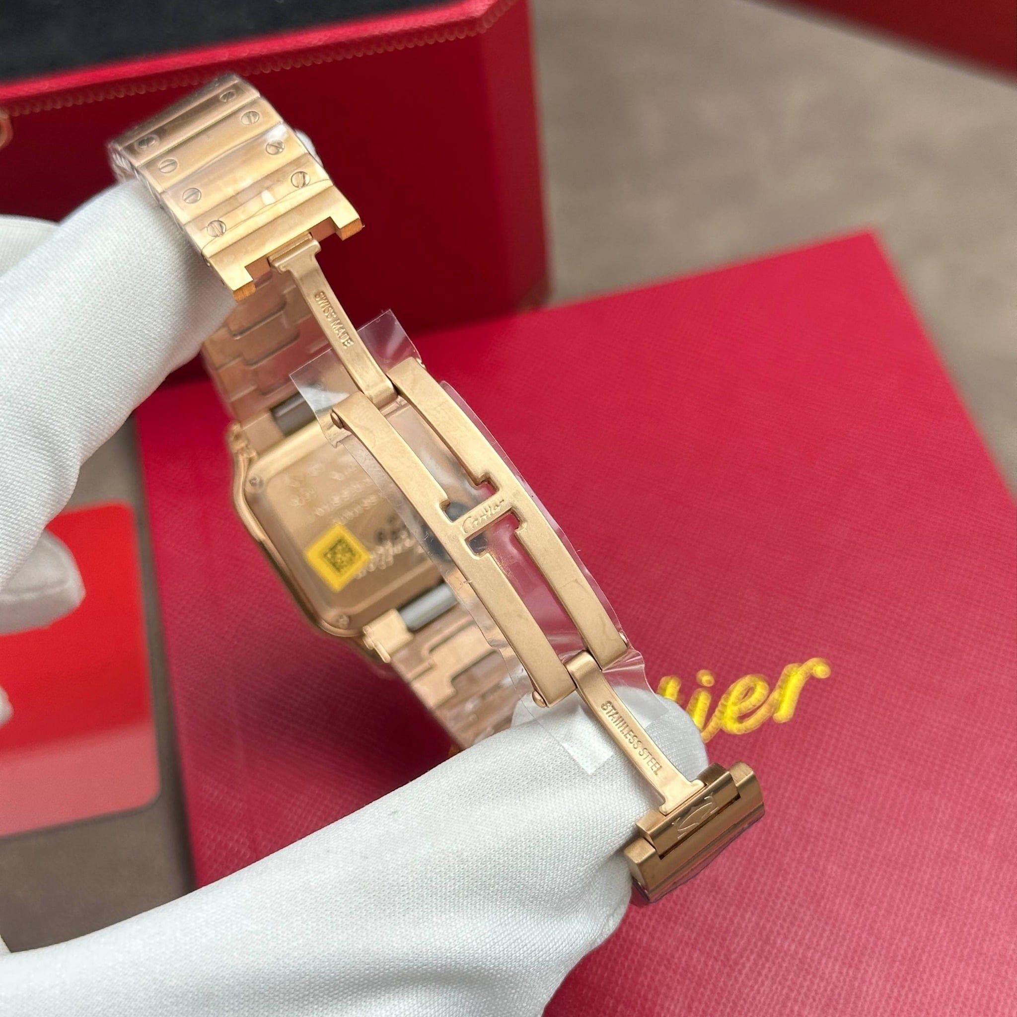 CARTIER SANTOS DE 27 MM - Đồng Hồ Cartier - Nữ - DHTT702