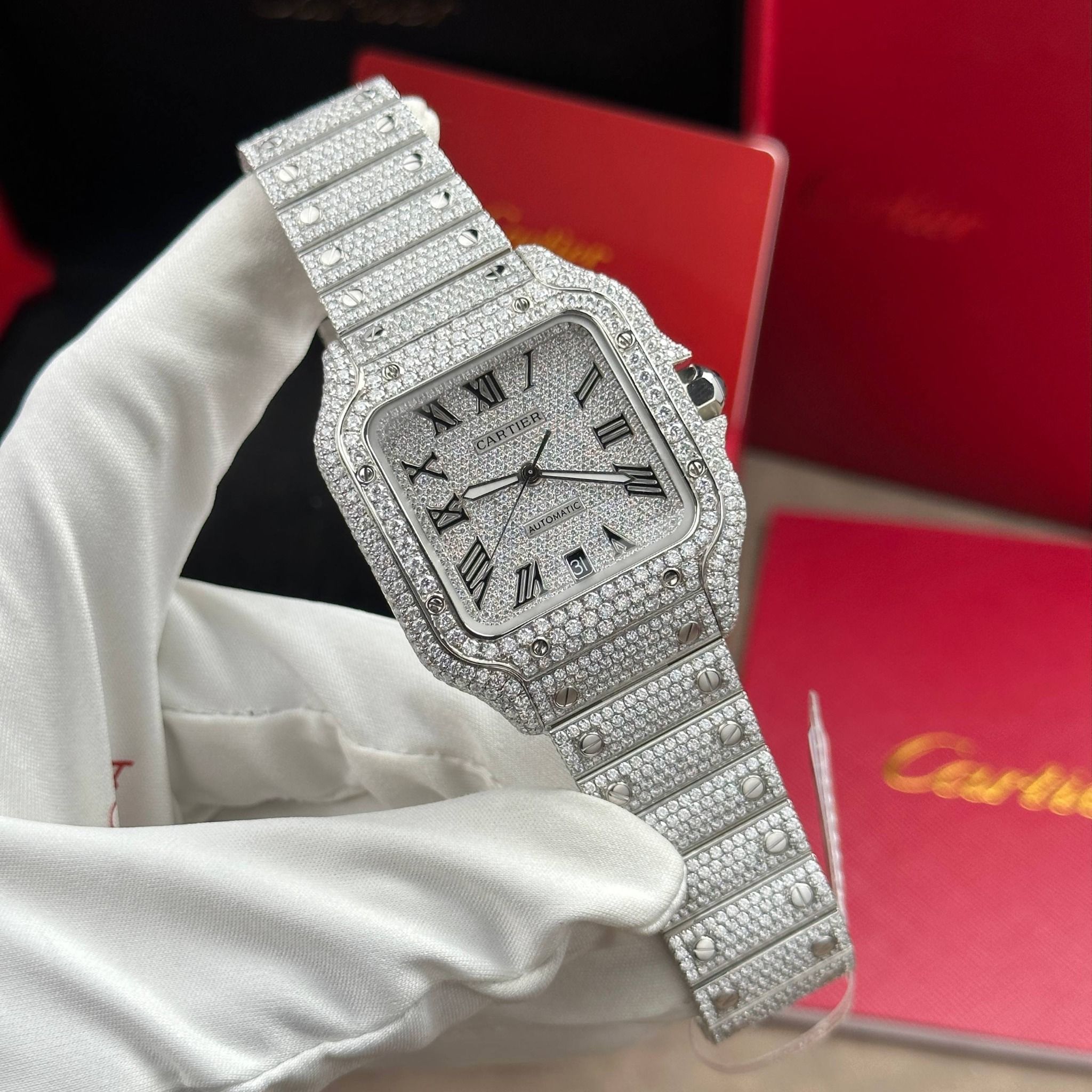 CARTIER SANTOS DE 40 MM - Đồng Hồ Cartier - Nam - DHNTT1622