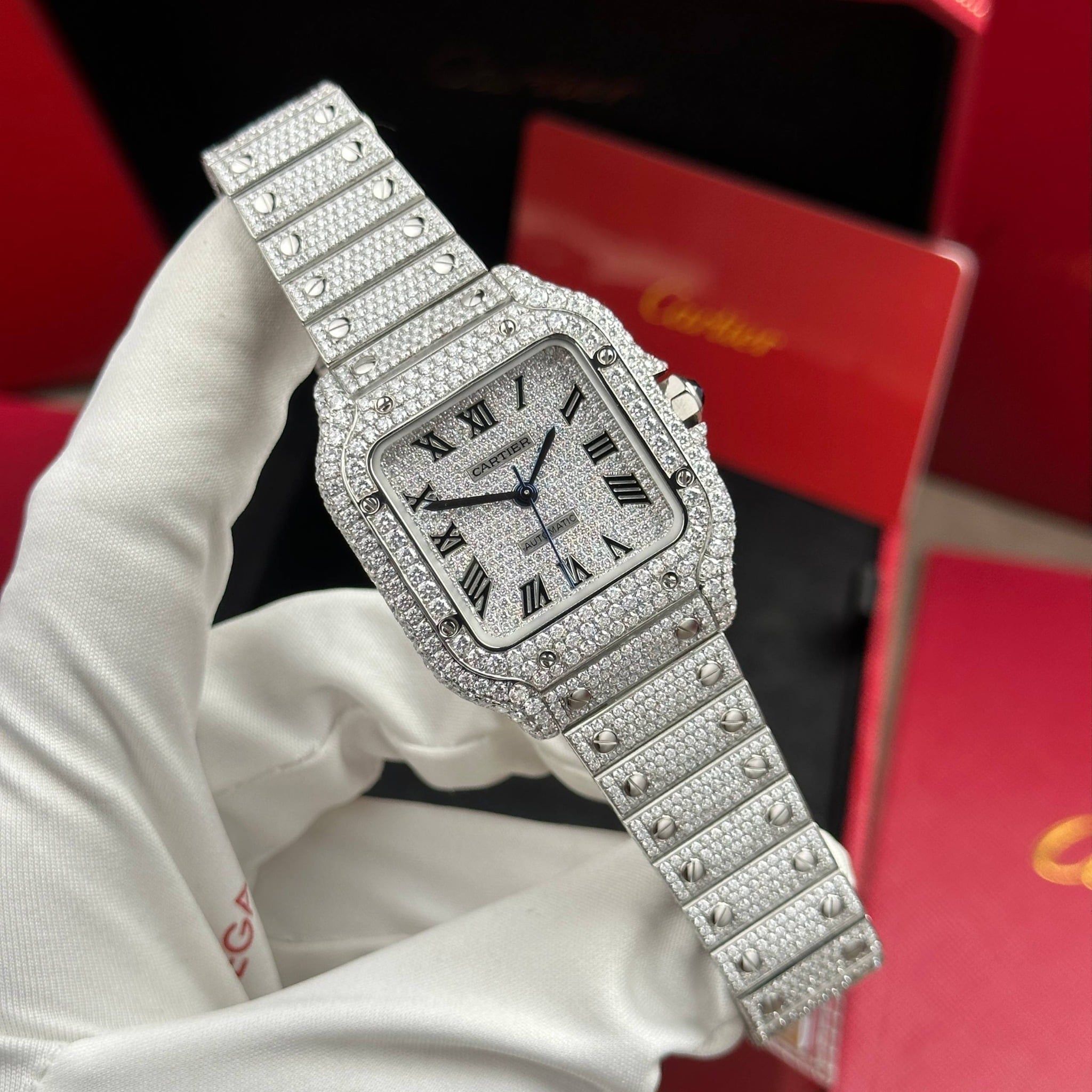 CARTIER SANTOS DE 35 MM - Đồng Hồ Cartier - Nữ - DHTT605