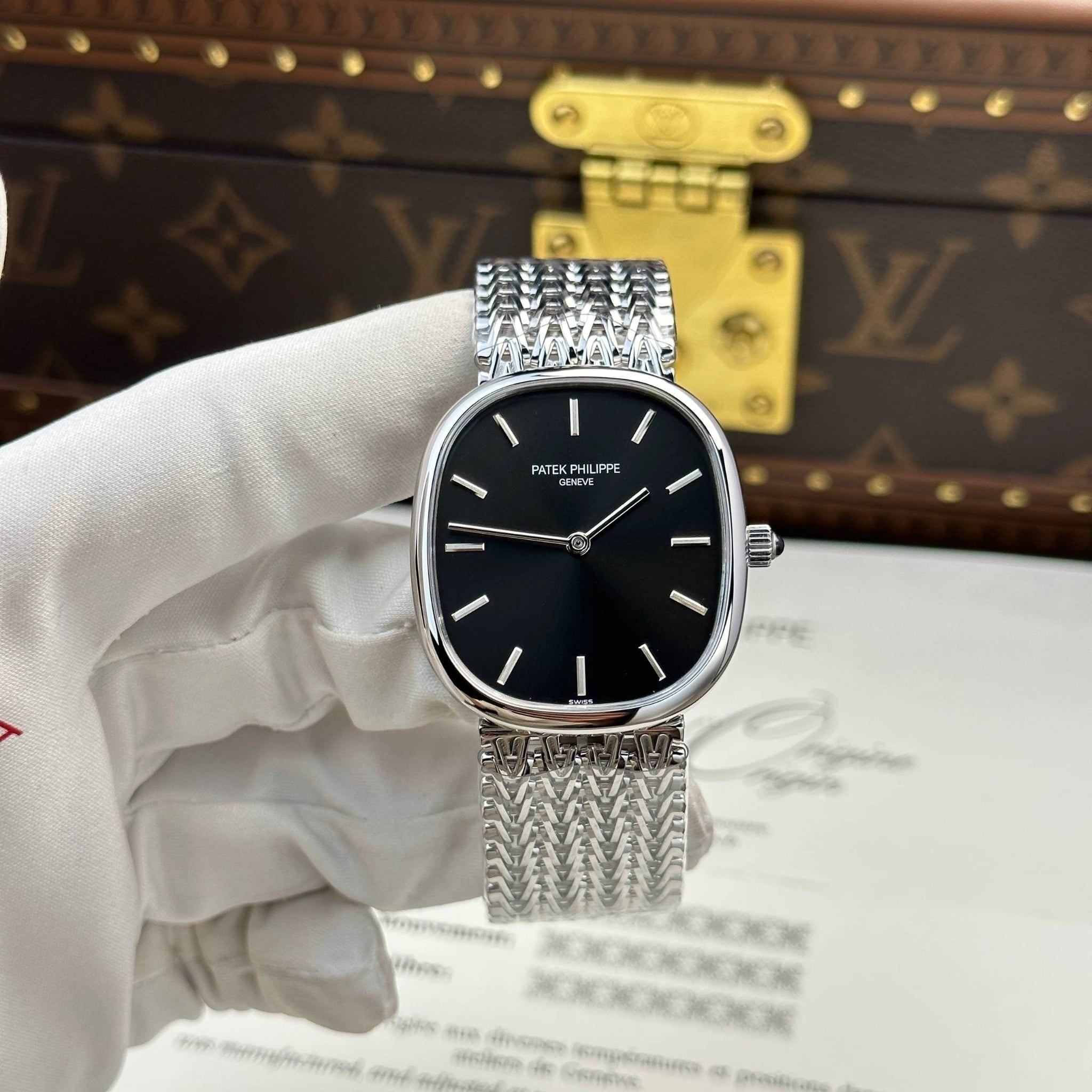 PATEK PHILIPPE GOLDEN ELLIPSE 34 MM - Đồng Hồ Patek Philippe - Nam - DHNTT1426