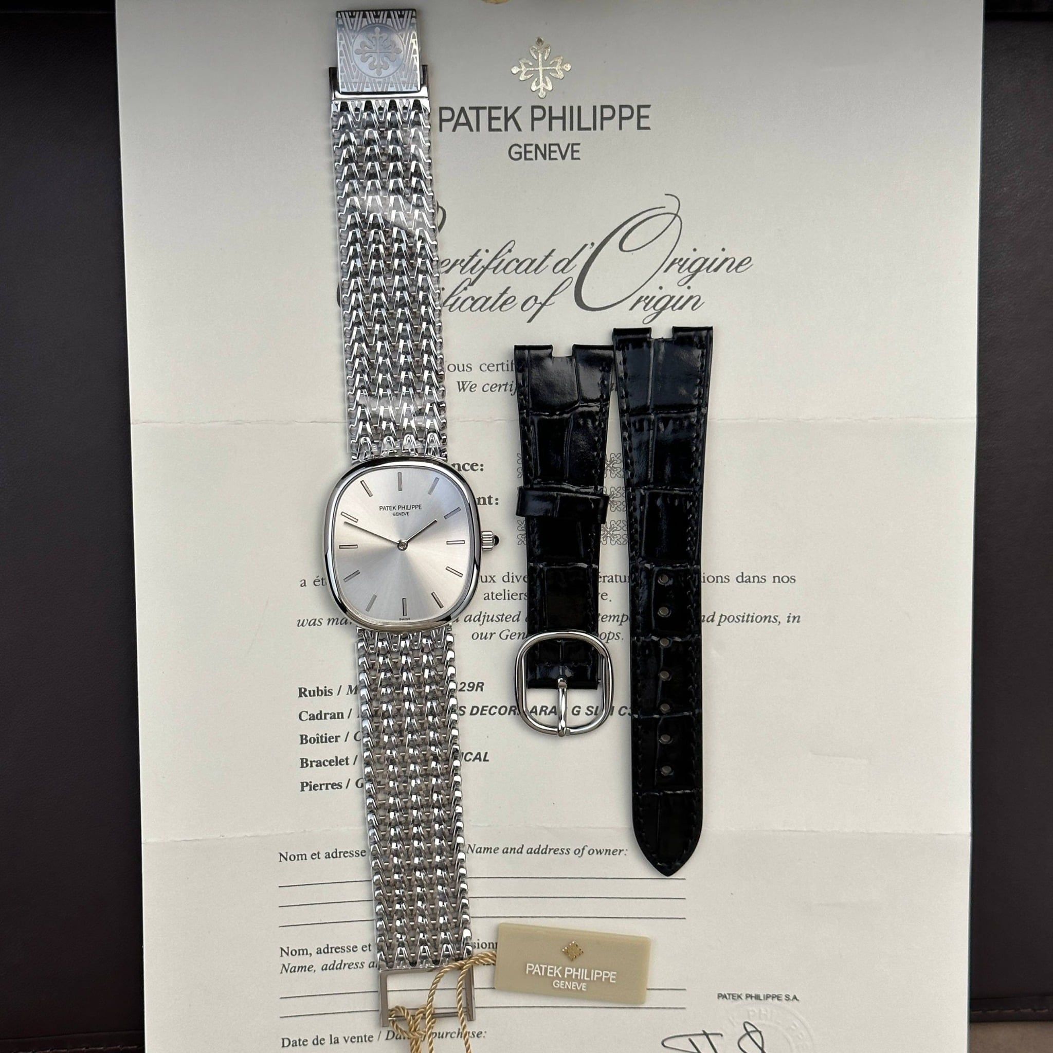 PATEK PHILIPPE GOLDEN ELLIPSE 34 MM - Đồng Hồ Patek Philippe - Nữ - DHTT507