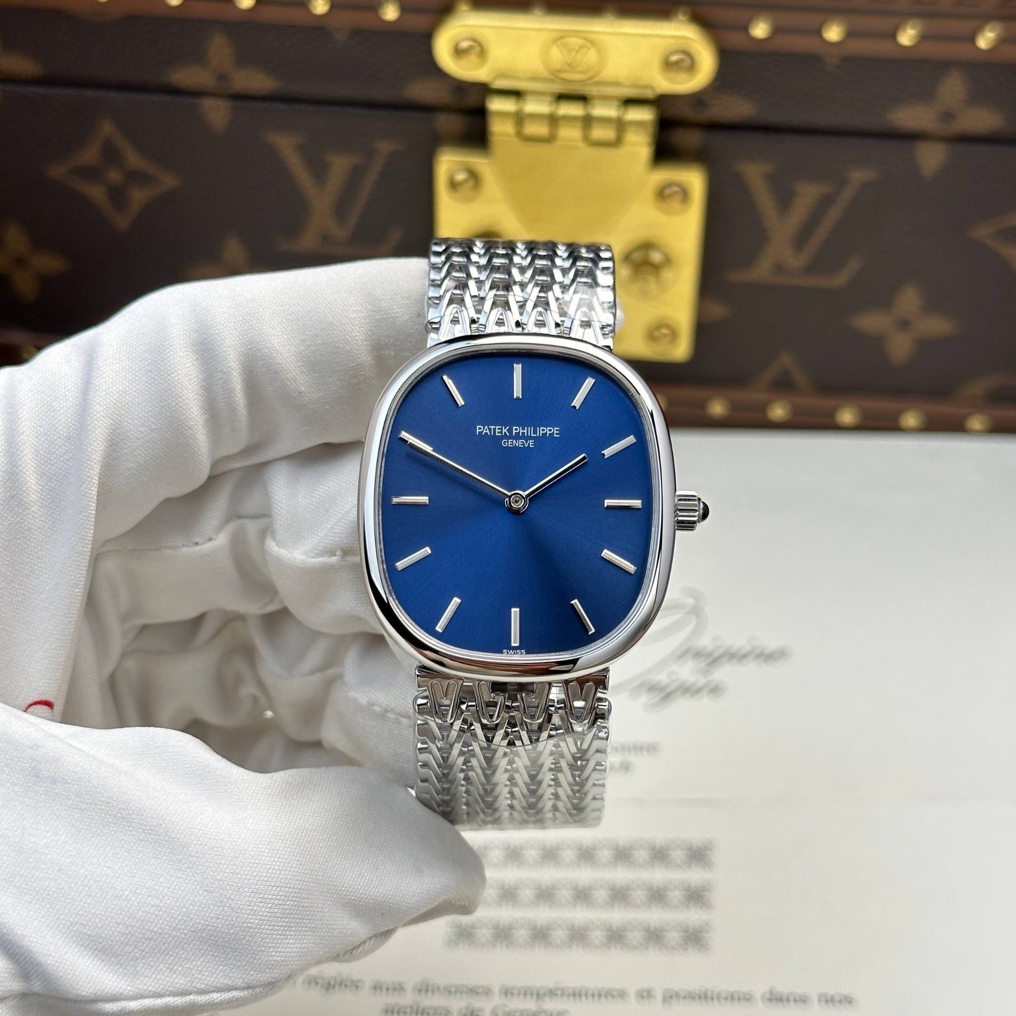 PATEK PHILIPPE GOLDEN ELLIPSE 34 MM - Đồng Hồ Patek Philippe - Nam - DHNTT1829