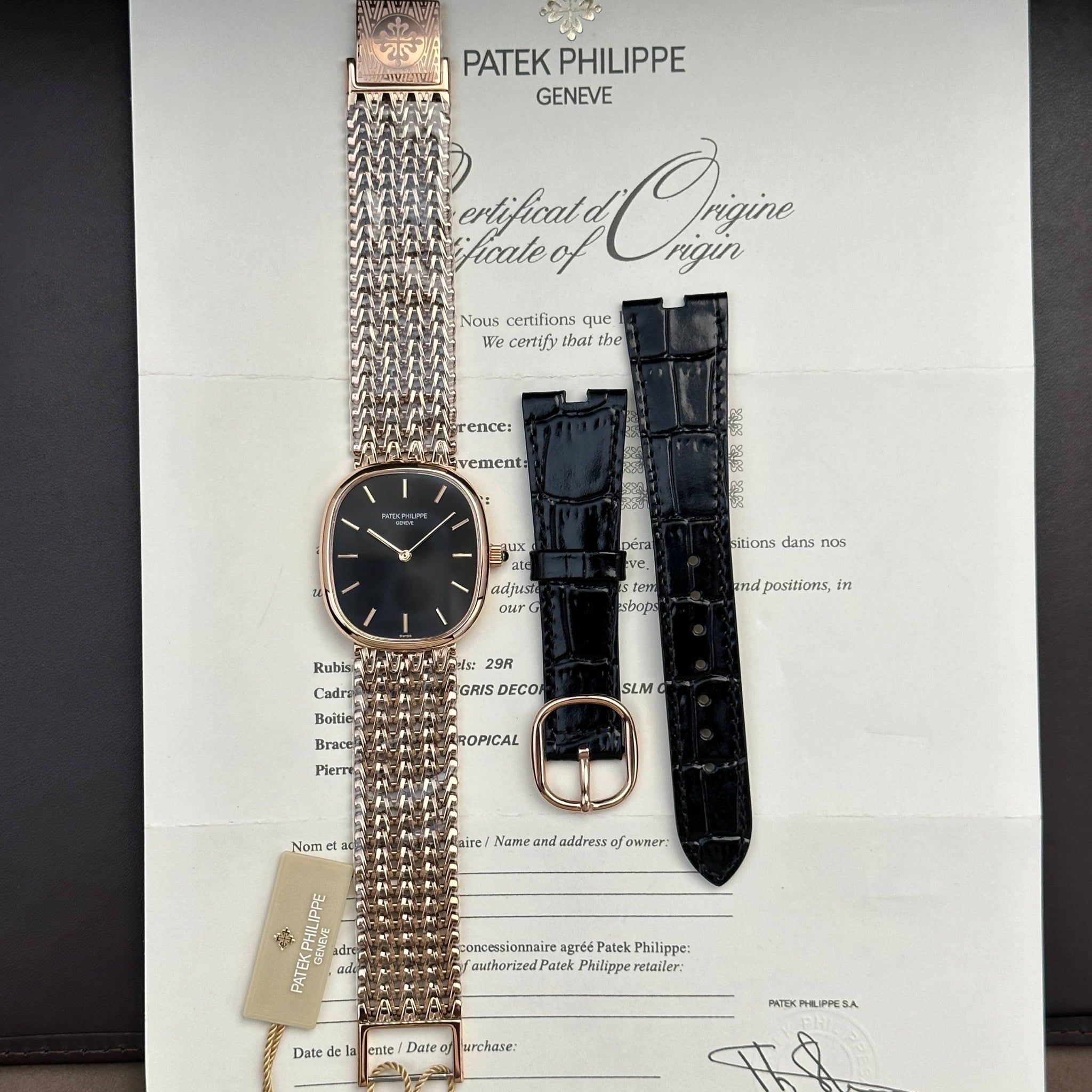 PATEK PHILIPPE GOLDEN ELLIPSE 34 MM - Đồng Hồ Patek Philippe - Nữ - DHTT86