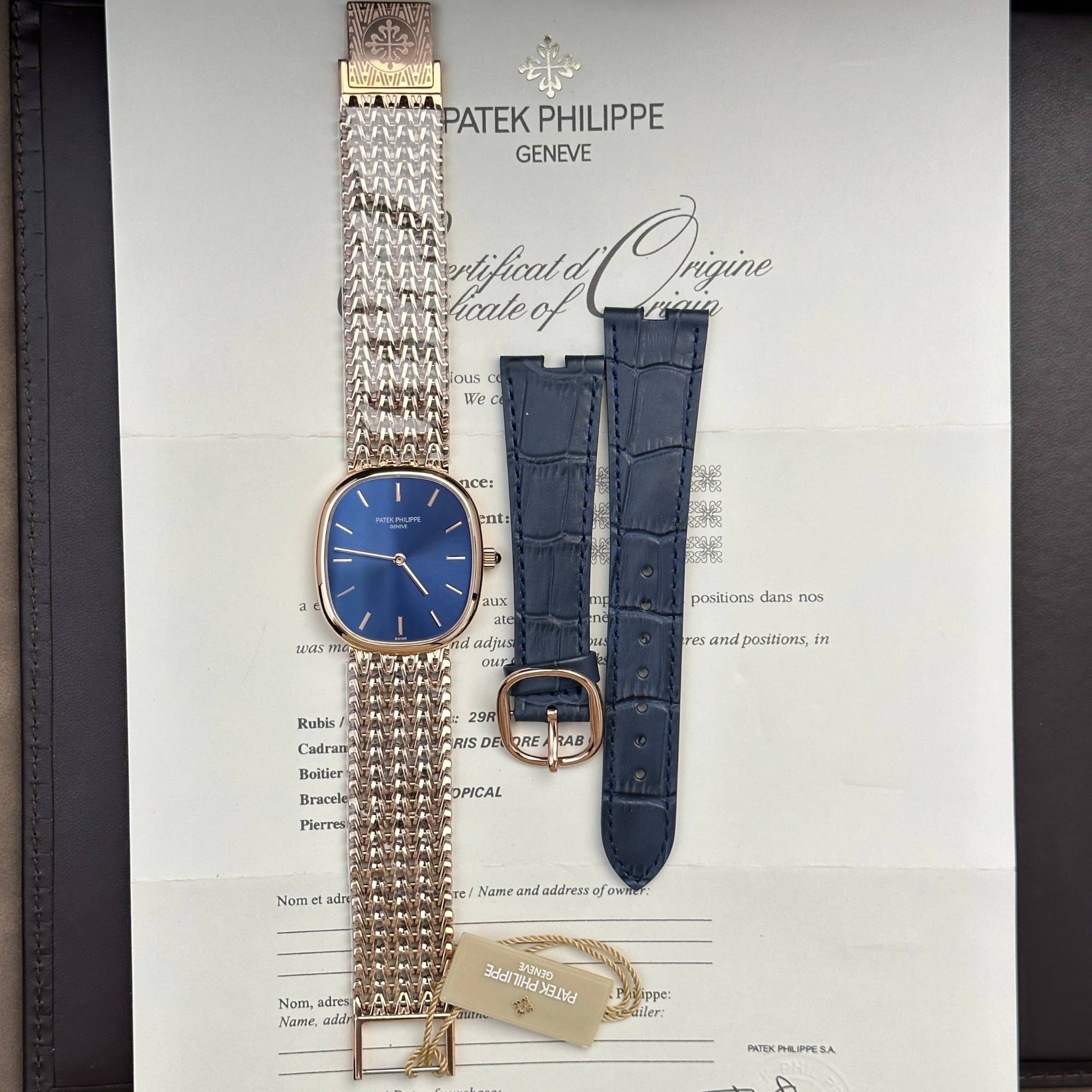 PATEK PHILIPPE GOLDEN ELLIPSE 34 MM - Đồng Hồ Patek Philippe - Nữ - DHTT589