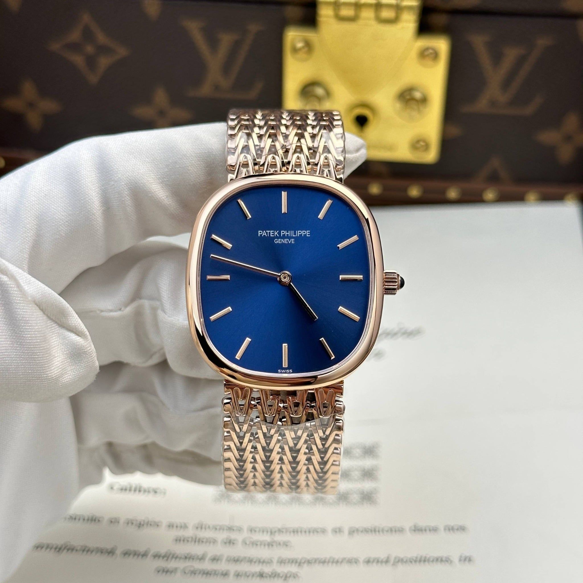 PATEK PHILIPPE GOLDEN ELLIPSE 34 MM - Đồng Hồ Patek Philippe - Nữ - DHTT589