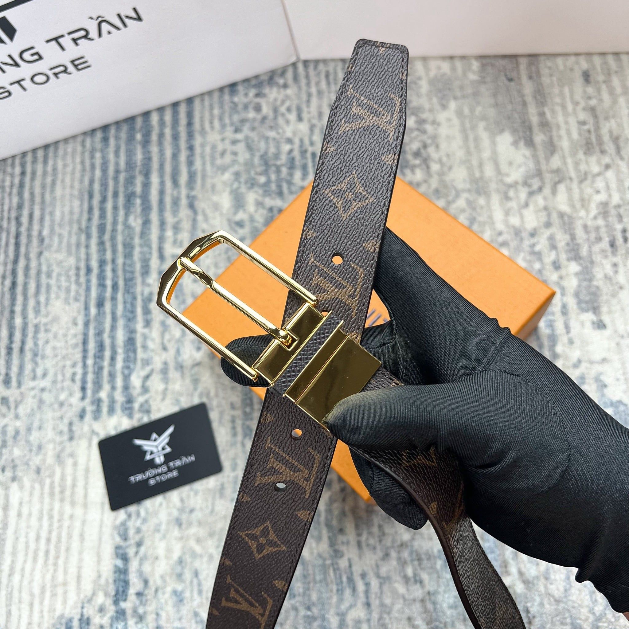 BELT 35 MM - Dây Lưng Louis Vuitton - Nam - DLTT173