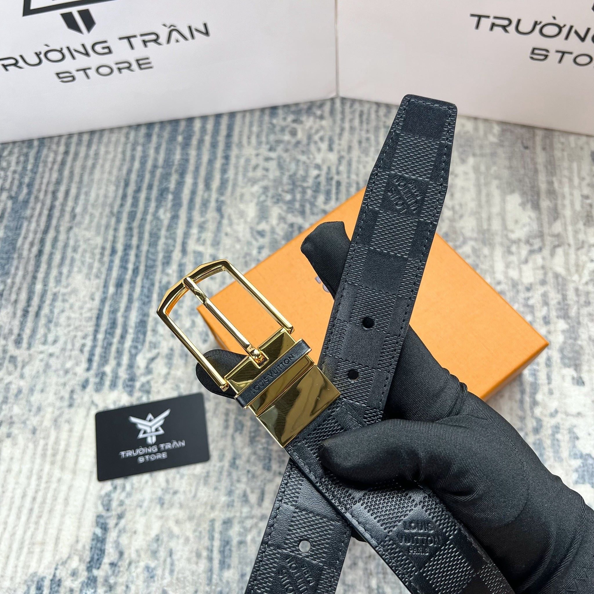 BELT 35 MM - Dây Lưng Louis Vuitton - Nam - DLTT138