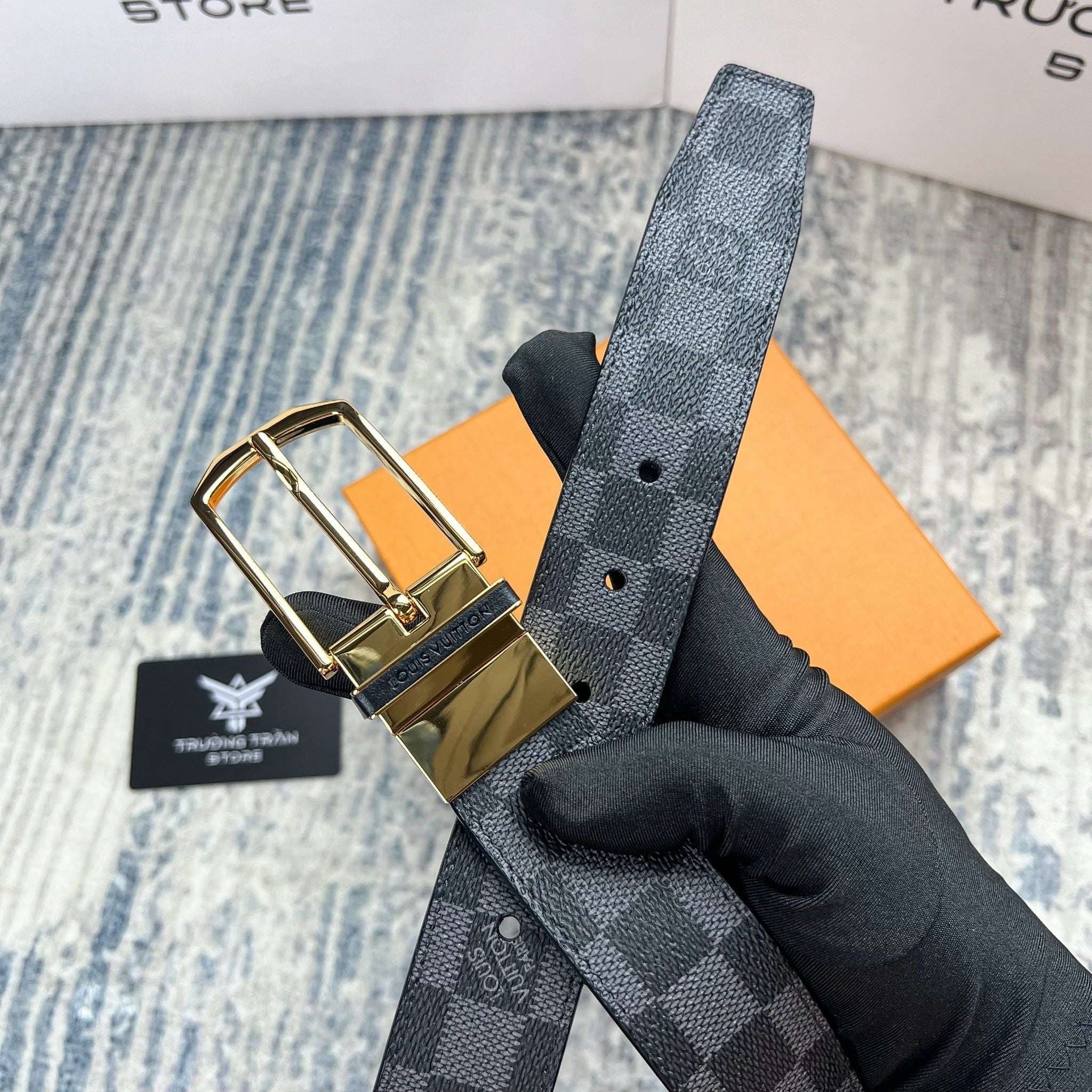 BELT 35 MM - Dây Lưng Louis Vuitton - Nam - DLTT181
