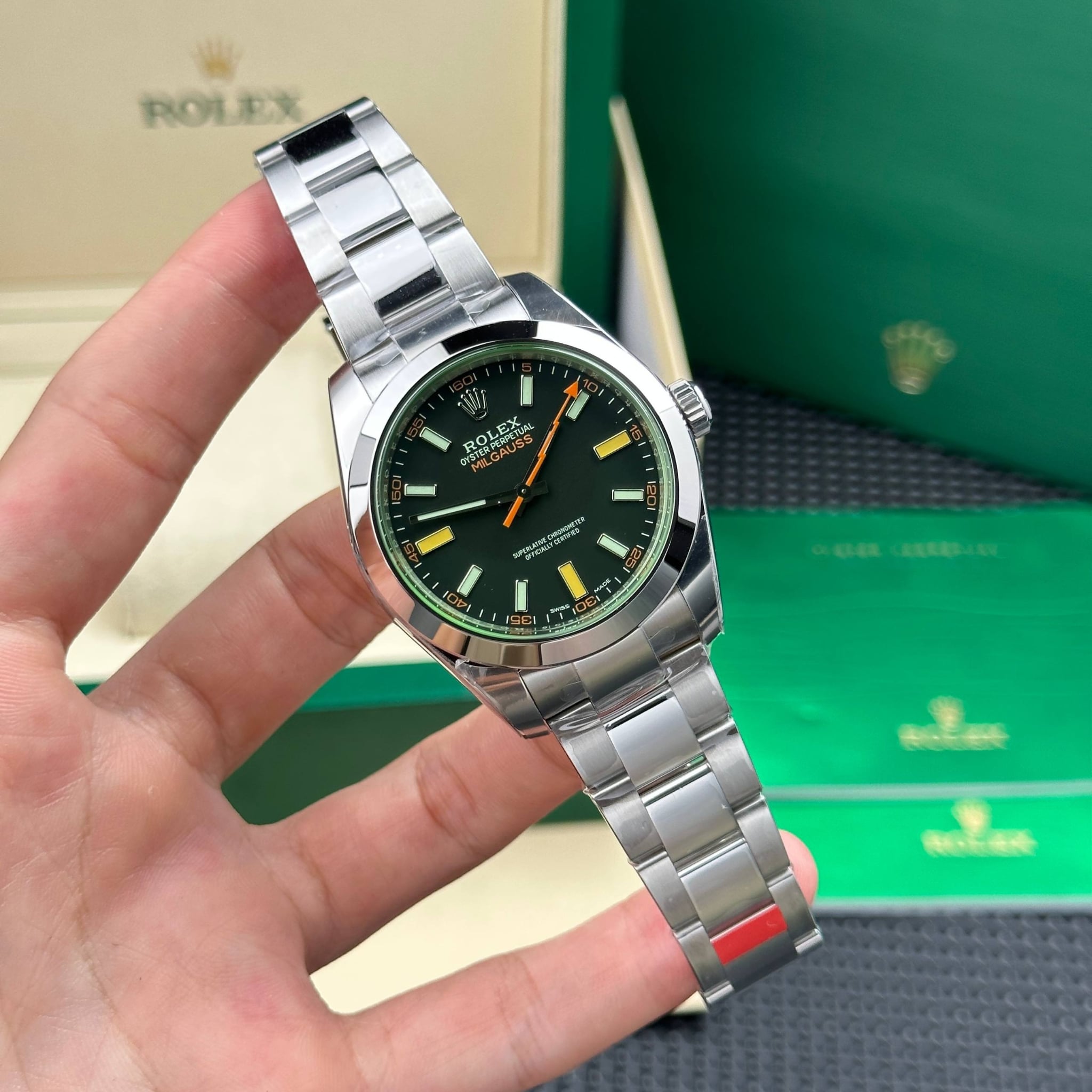 Rolex Milgauss 40mm - Đồng Hồ Rolex - Nam - DHNTT1506