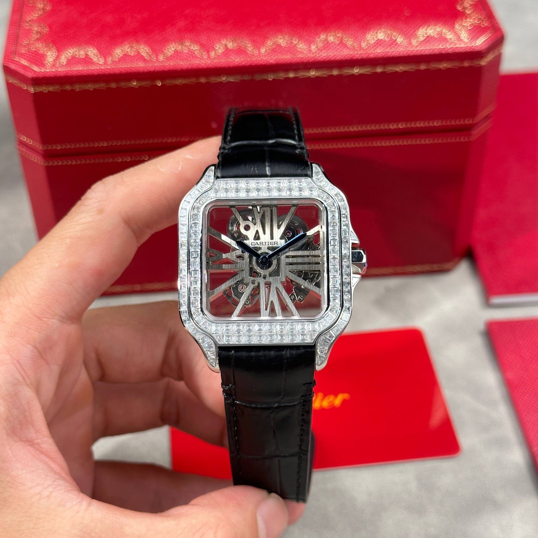 CARTIER SANTOS DE 40 MM - Đồng Hồ Cartier - Nam - DHNTT1447