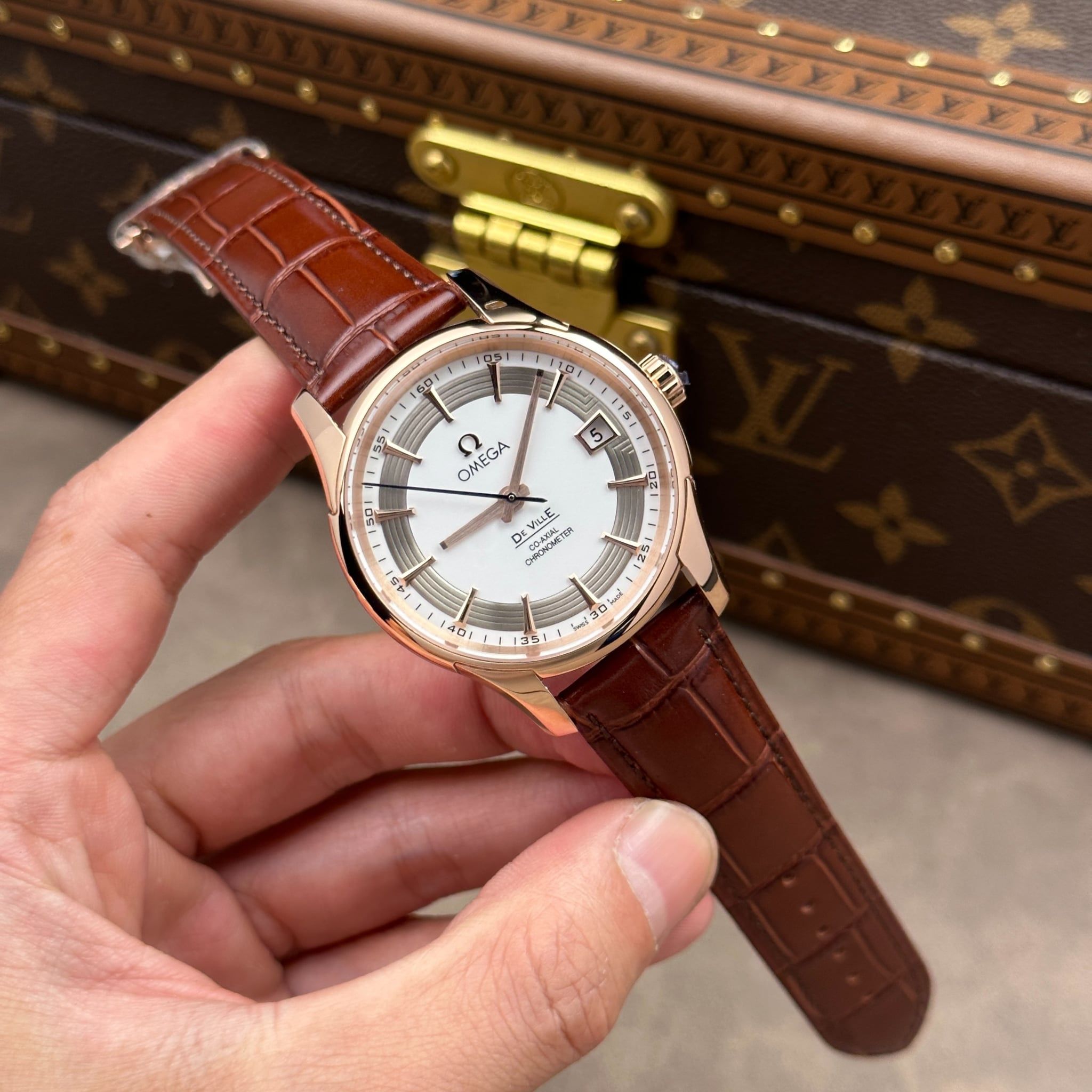 OMEGA DE VILLE HOUR VISION 41 MM - Đồng Hồ Omega - Nam - DHNTT673