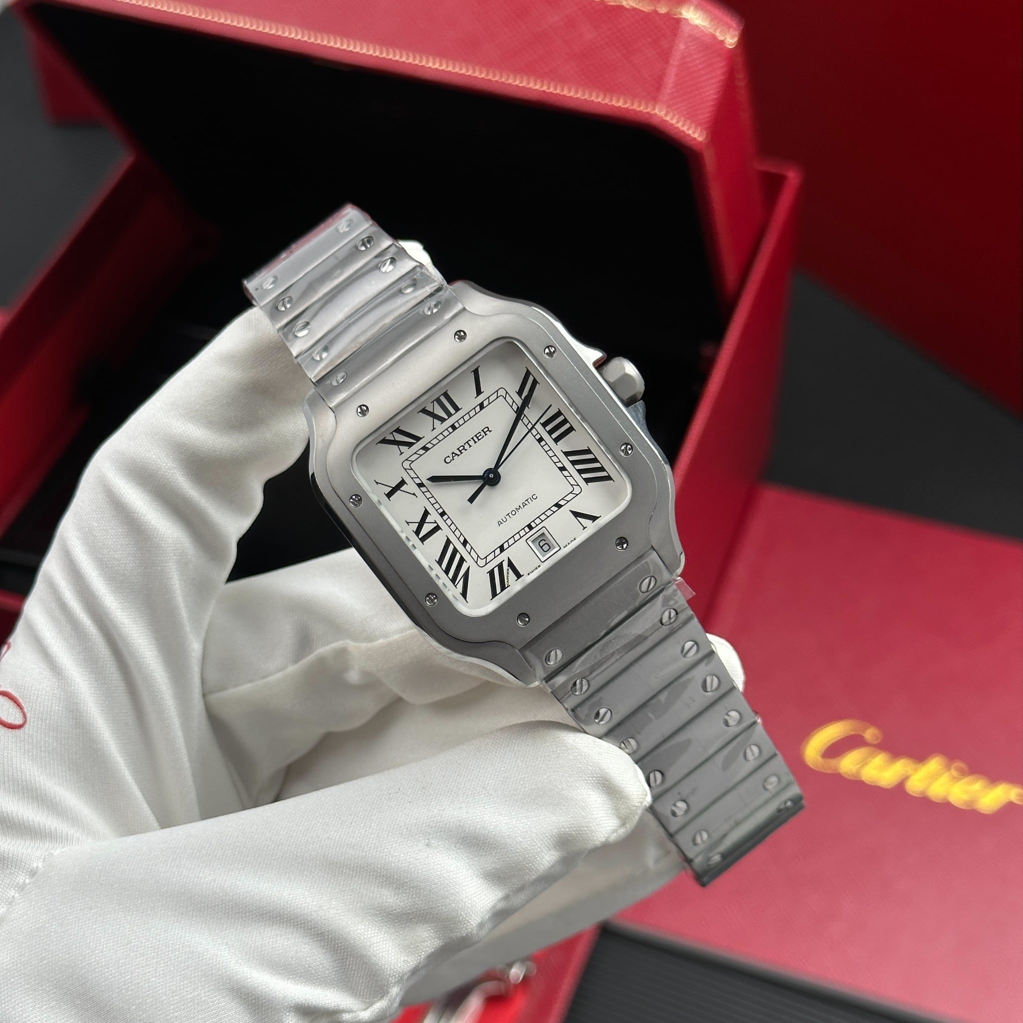 CARTIER SANTOS DE 40 MM - Đồng Hồ Cartier - Nam - DHNTT1380