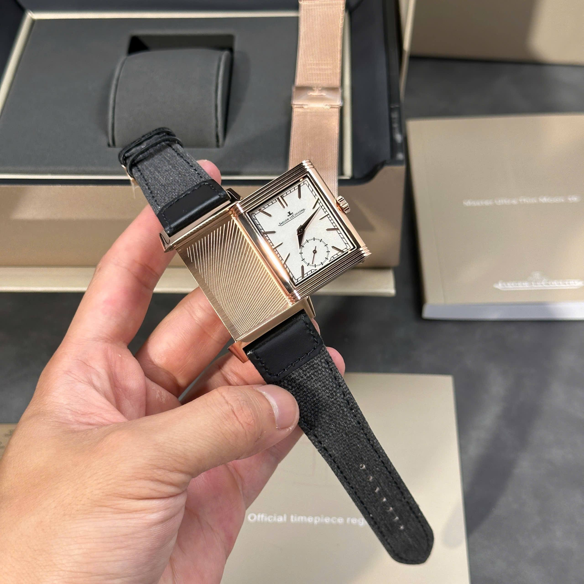 JAEGER-LECOULTRE REVERSO TRIBUTE DUOFACE 28 MM - Đồng Hồ Jaeger-LeCoultre - Nam - DHNTT1840
