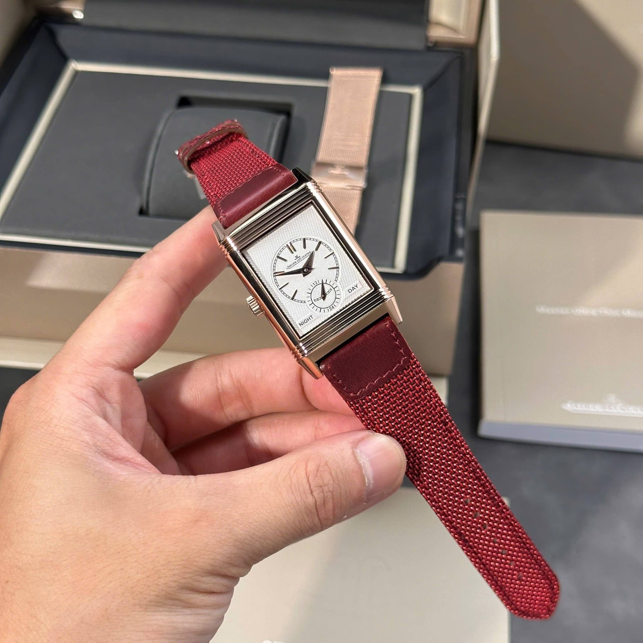 JAEGER-LECOULTRE REVERSO TRIBUTE DUOFACE 28 MM - Đồng Hồ Jaeger-LeCoultre - Nam - DHNTT1841