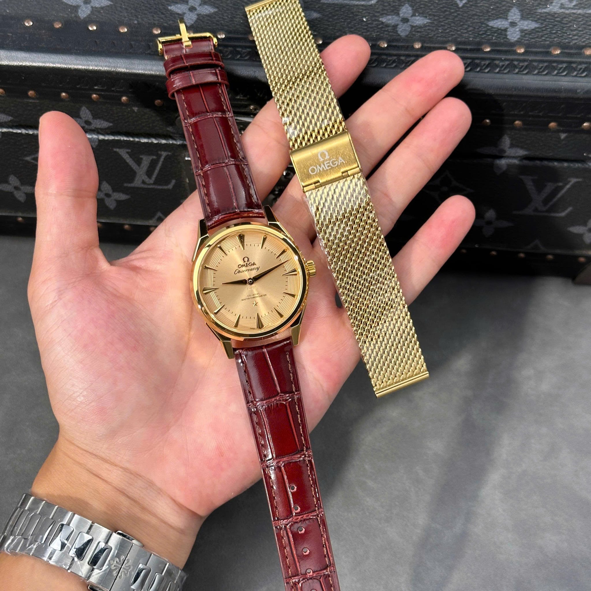 OMEGA CONSTELLATION OBSERVATORY 39 MM - Đồng Hồ Omega - Nam - DHNTT1854