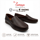  Giày Lười Nam Da Bò TOMOYO - TMN51402 - Nâu - Giày Nam Cao Cấp 