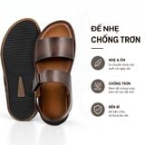  Dép Sandal Nam Da Bò Cao Cấp Tomoyo TMS10002 
