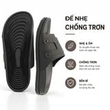  Dép Quai Ngang - Dép Da Nam Tomoyo TMD34201 - Đen 