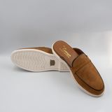  Giày Sục Nam Da Lộn (mule shoes) TOMOYO TMN51203 – Da Thật, Đế Êm Nhẹ - Mule Loafer 