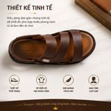  Dép Sandal Nam Da Bò Cao Cấp Tomoyo TMS09402 