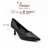 Giày Cao Gót Nữ TMW70301 Tomoyo – Đen Cao Cấp - Thanh Lịch Tối Giản, Tôn Dáng Mỗi Bước Đi 