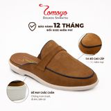  Giày Sục Nam Da Lộn (mule shoes) TOMOYO TMN51203 – Da Thật, Đế Êm Nhẹ - Mule Loafer 