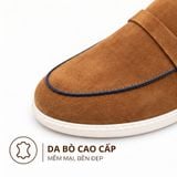  Giày Sục Nam Da Lộn (mule shoes) TOMOYO TMN51203 – Da Thật, Đế Êm Nhẹ - Mule Loafer 