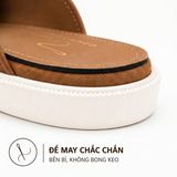  Giày Sục Nam Da Lộn (mule shoes) TOMOYO TMN51203 – Da Thật, Đế Êm Nhẹ - Mule Loafer 