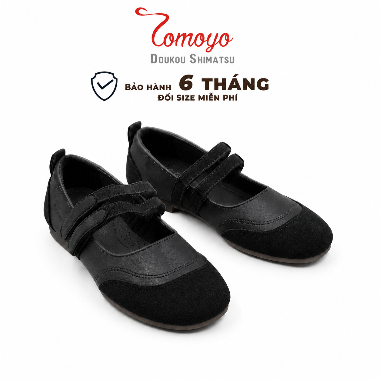  TOMOYO Giày Búp Bê Nữ Da Lộn – Nhẹ Êm, Dịu Dàng Nữ Tính & Dễ Phối Đồ TMW33501 