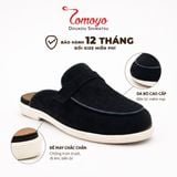  Giày Sục Nam Da Lộn (mule shoes) TOMOYO TMN51201 – Da Thật, Đế Êm Nhẹ - Mule Loafer 