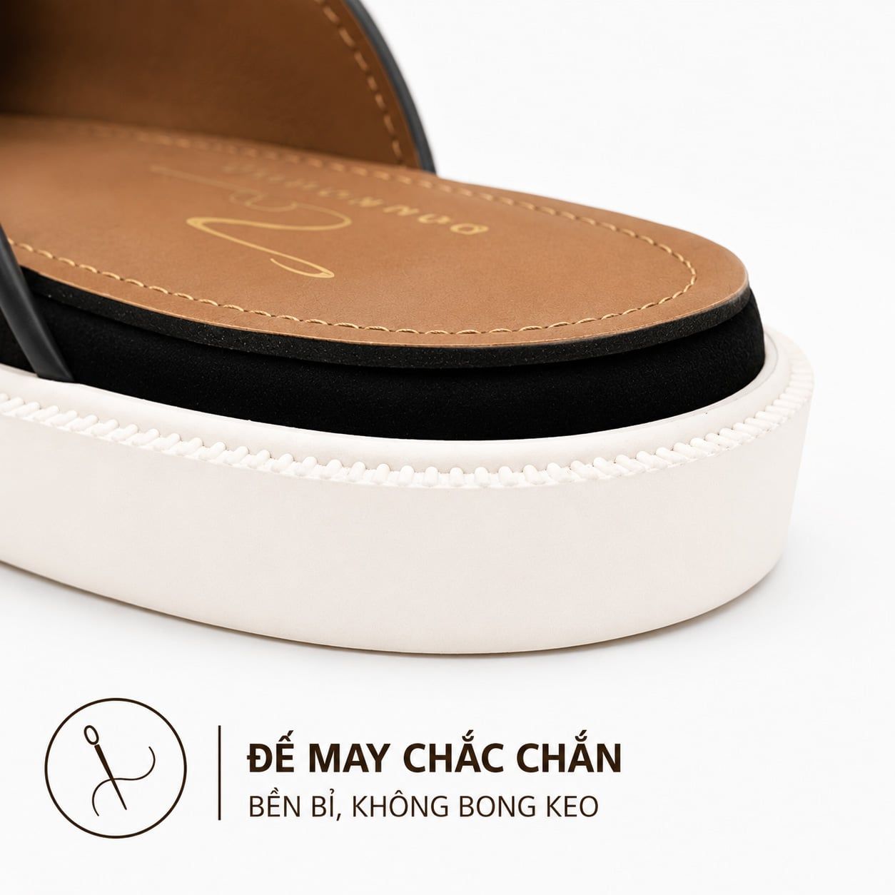  Giày Sục Nam Da Lộn (mule shoes) TOMOYO TMN51201 – Da Thật, Đế Êm Nhẹ - Mule Loafer 