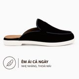  Giày Sục Nam Da Lộn (mule shoes) TOMOYO TMN51201 – Da Thật, Đế Êm Nhẹ - Mule Loafer 