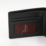  Ví Da Bò Nam TOMOYO TVN00201 – Ví Ngang Da Nappa Cao Cấp - Ví Đen 