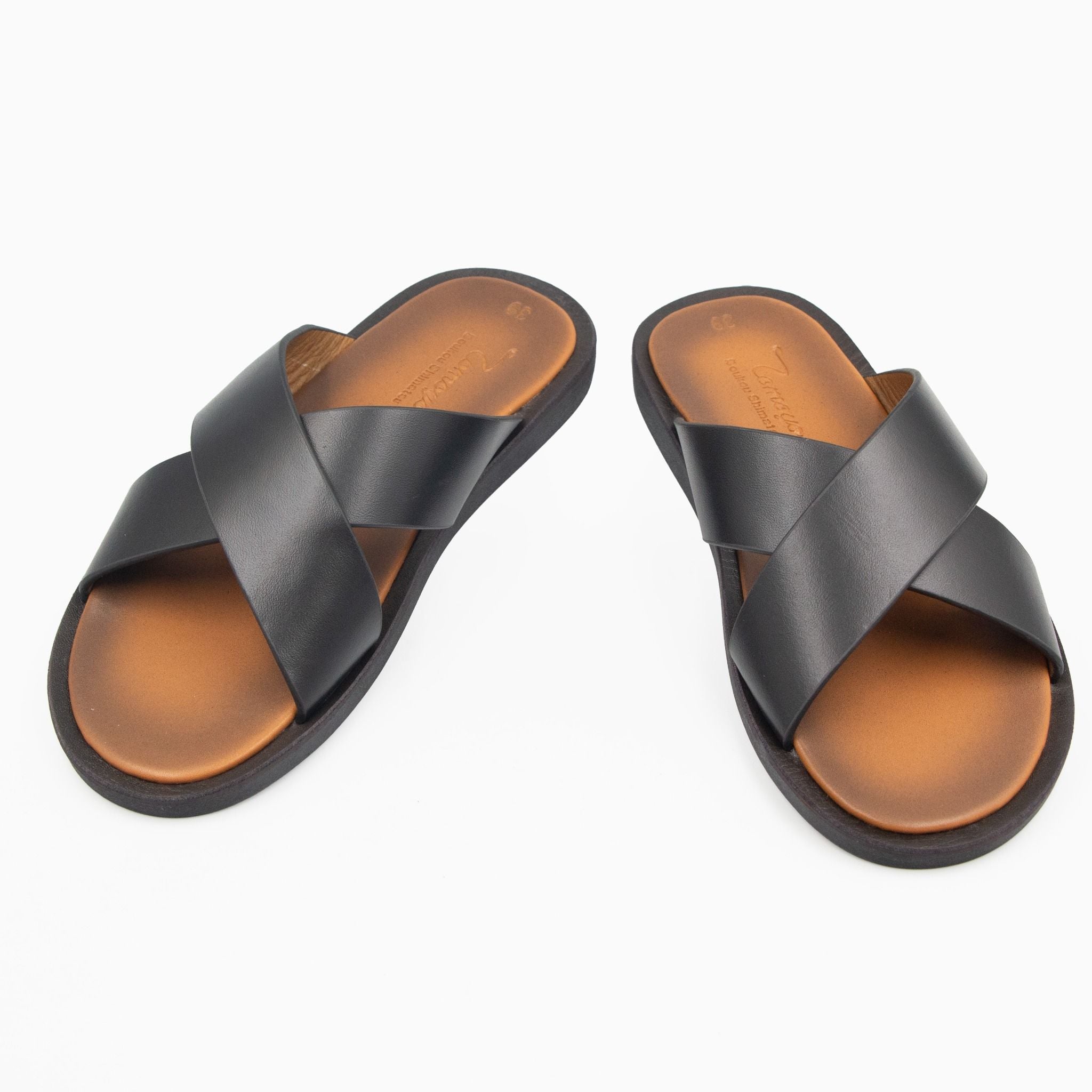  Nhân bản từ Dép Nam Da Bò Thật Tomoyo TMD80401 