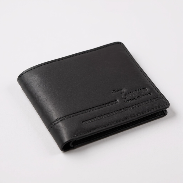  Ví Da Bò Nam Cao Cấp TOMOYO TVN003 - Ví Ngang - Màu Đen 