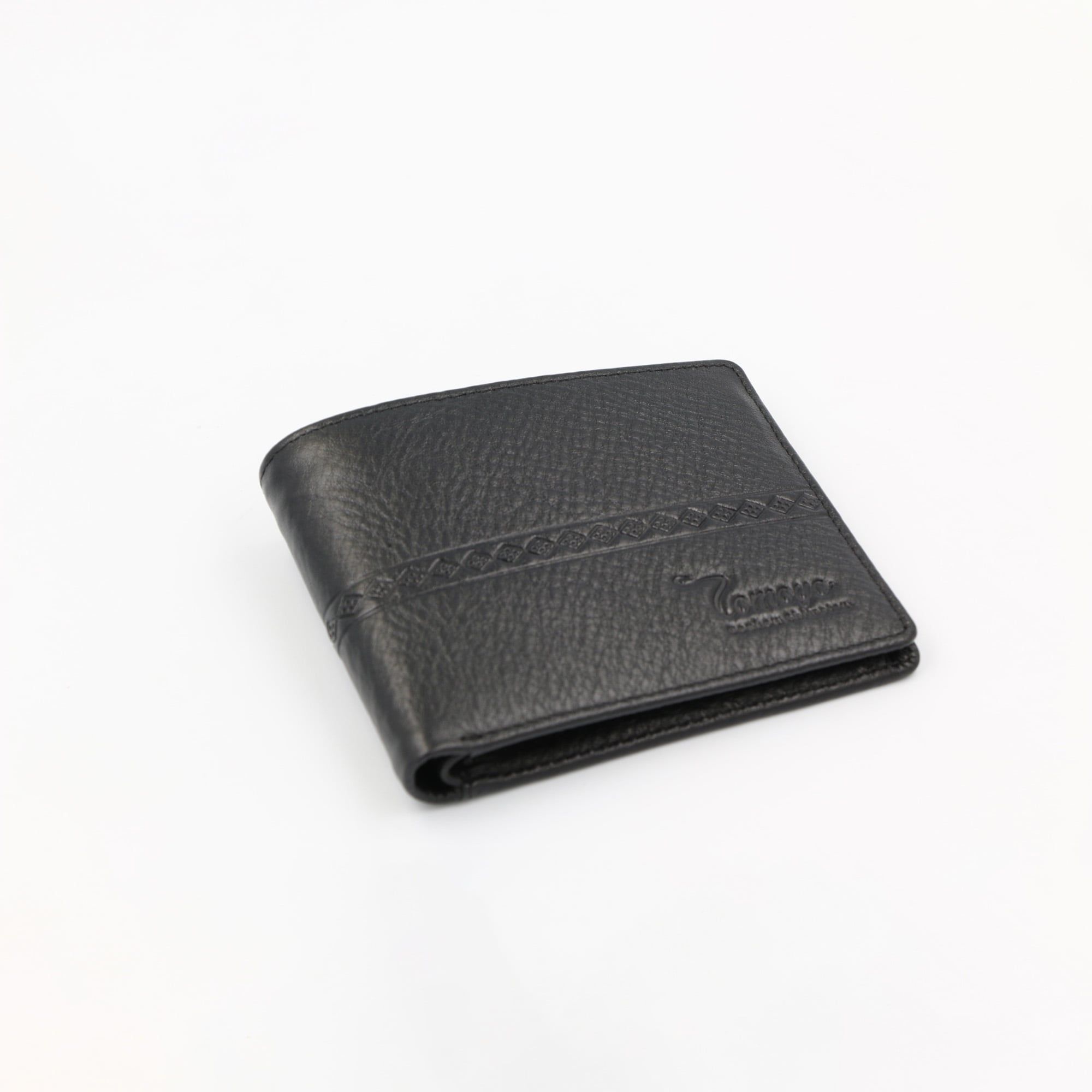  Ví Da Bò Nam TOMOYO TVN00201 – Ví Ngang Da Nappa Cao Cấp - Ví Đen 