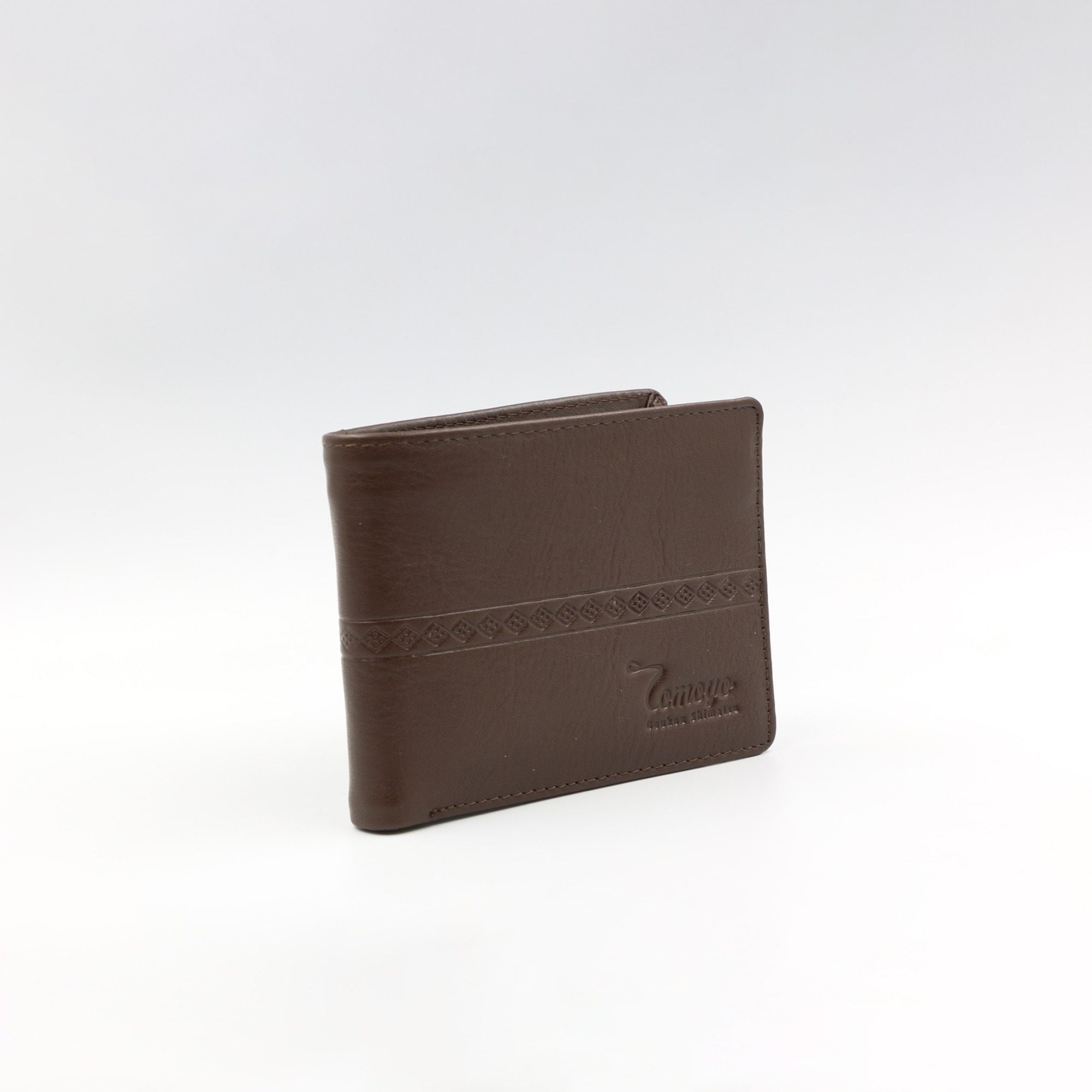  Ví Da Bò Nam TOMOYO TVN00202 – Ví Ngang Da Nappa Cao Cấp - Ví Nâu 