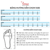  Giày Lười Sneaker Nam Không Dây TOMOYO TMN51002 – Da Thật, Đế Trắng Êm Nhẹ - Slip on Sneaker 